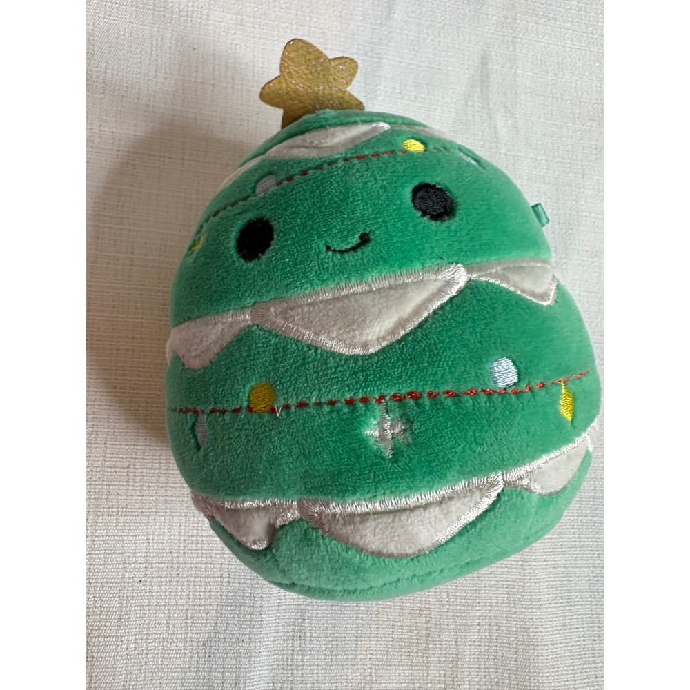 Squishmallows Carol the Christmas Tree Green Holiday Plush 5 Inch Festive Toy